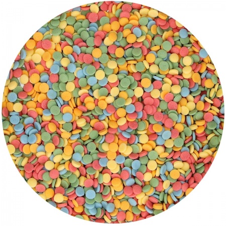 Mini confetti multicolore en sucre