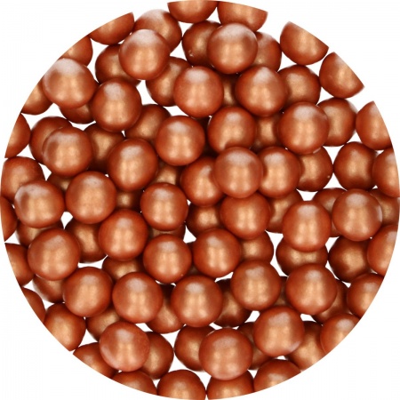 Perle bronze en chocolat