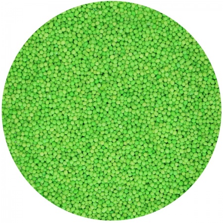 Mini perle verte en sucre