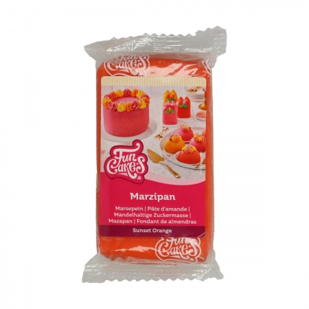 Pâte d'amande orange 250 g