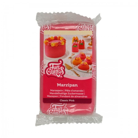 Pâte d'amande rose 250 g