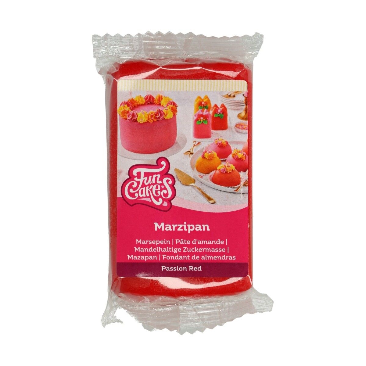 Pâte à sucre - rouge - 250g - FunCakes