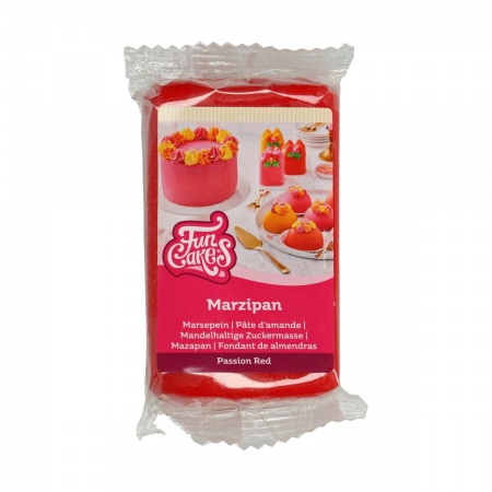 Pâte d'amande rouge 250 g