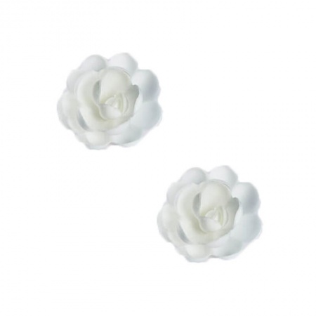 Fleurs en azyme blanche x6
