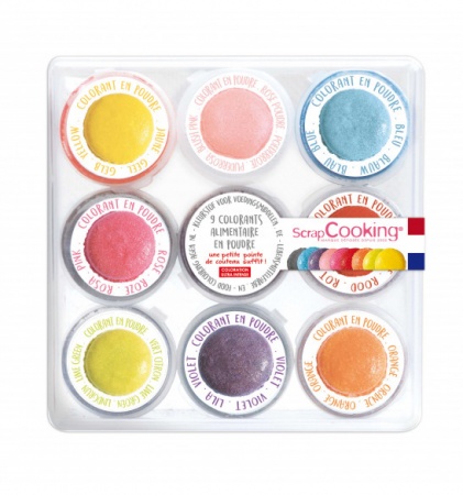 Colorants artificiels en poudre x9