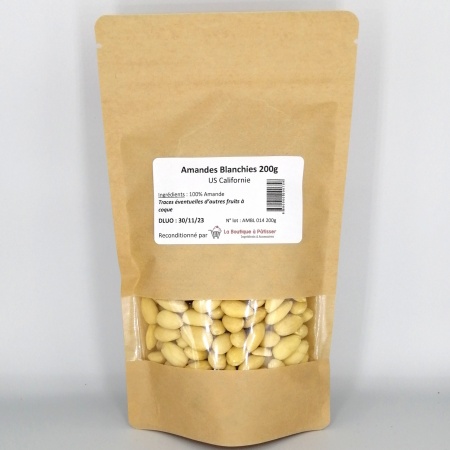 Amande entière blanchie USA 200 g