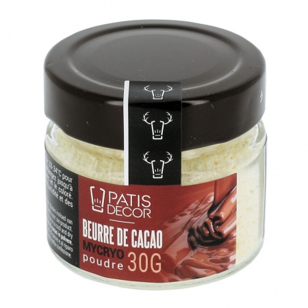 Beurre de cacao mycryo 30 g