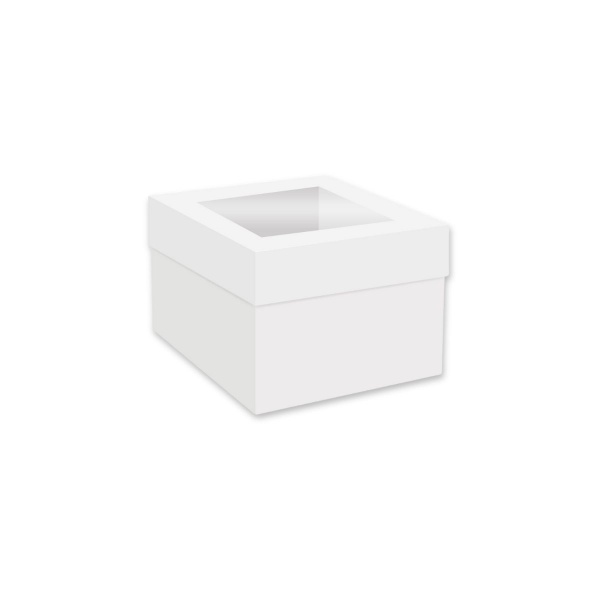 Bo�te � bento cake 15cm, hauteur 15 cm avec vitrine