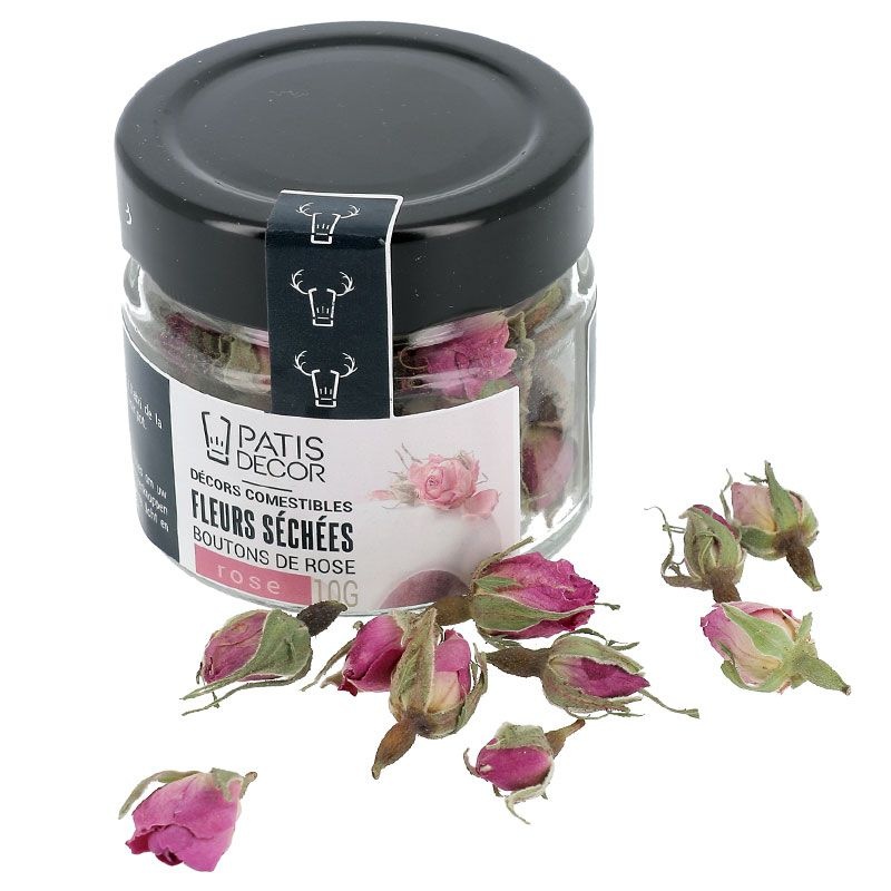 Boutons de roses séchés