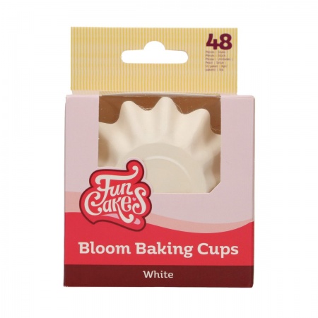 Caissette fleur blanche x48