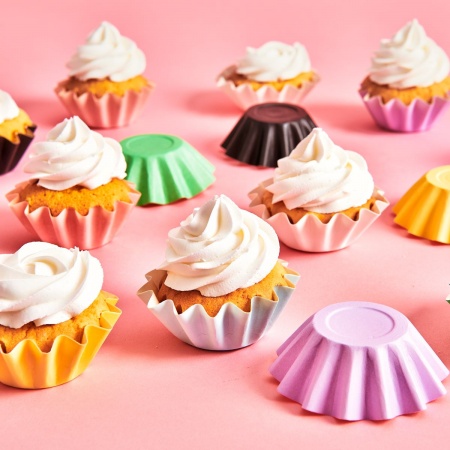 Caissette fleur blanche x48