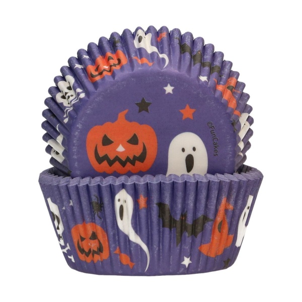 Caissettes fant�me Halloween