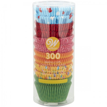 Caissettes multicolores x300 thème saison