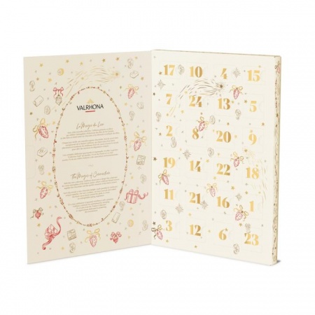 Calendrier de l\'avent chocolat Valrhona