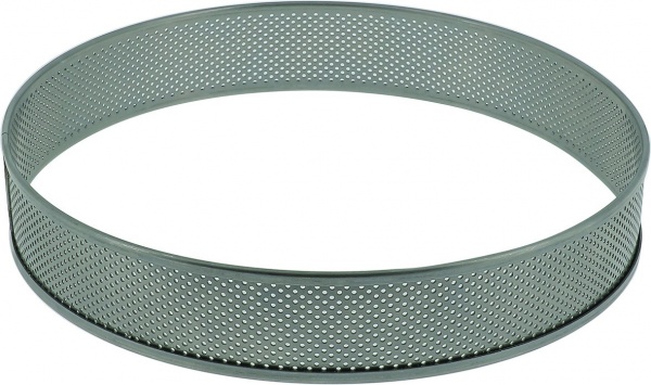 Cercle � tarte perfor� haut 18cm