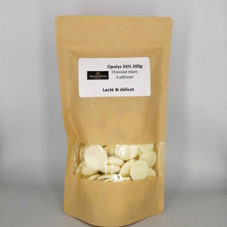 Chocolat blanc Opalys