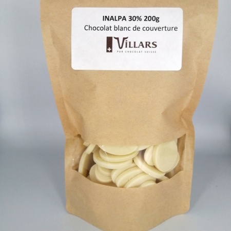 Chocolat couverture blanc Inalpa 30%