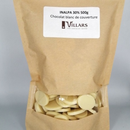 Chocolat couverture blanc Inalpa 30%