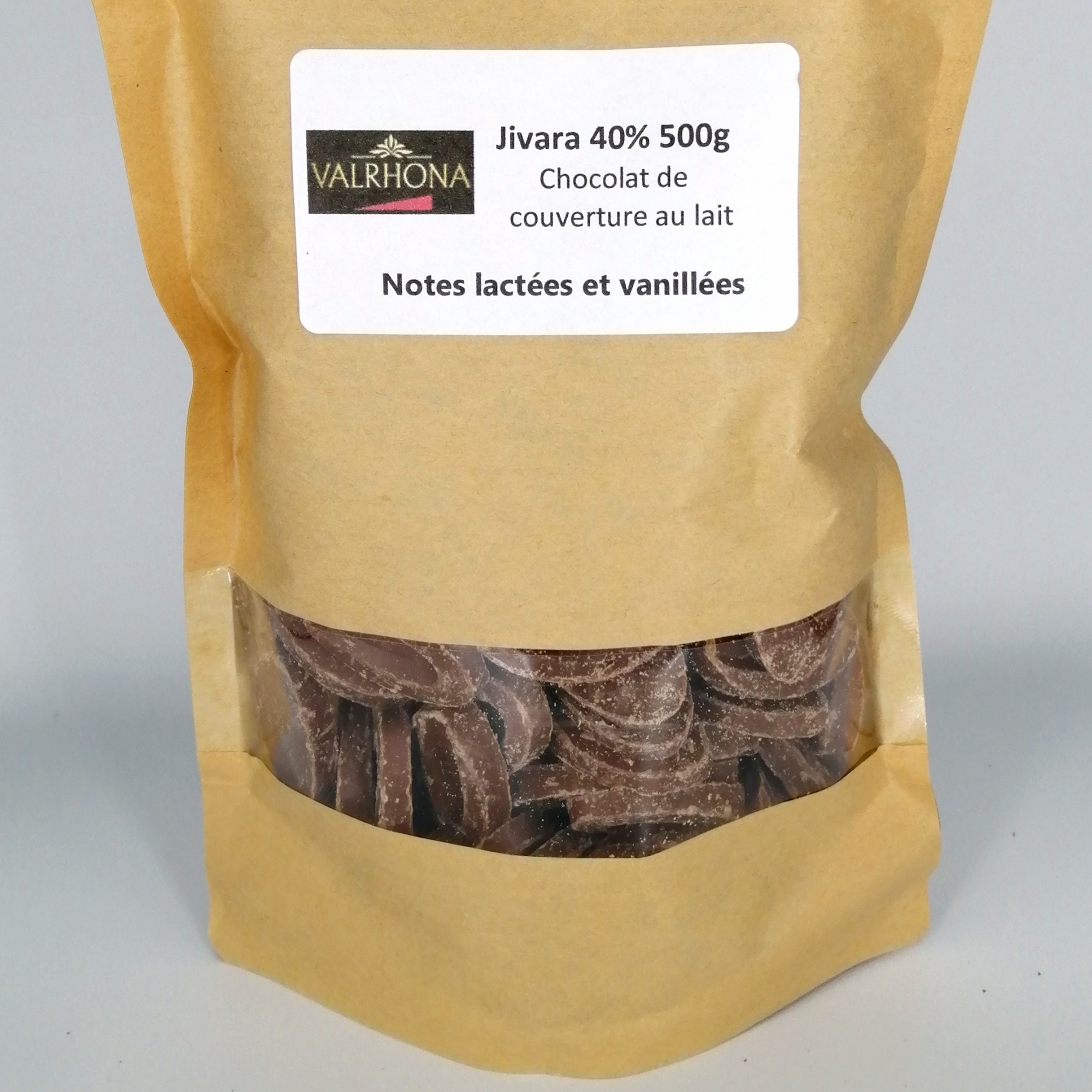 Jivara 40 % 3kg - Chocolat lait de couverture Valrhona