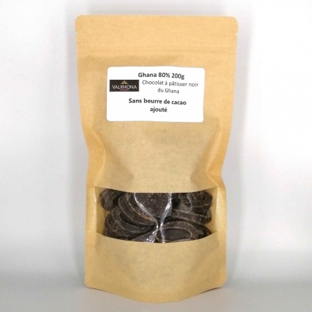 Chocolat noir Ghana 80 %