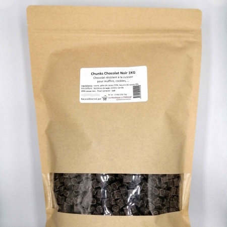 Chunks chocolat noir