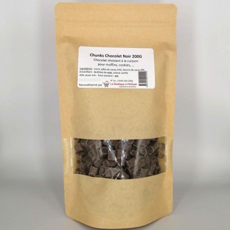 Chunks chocolat noir