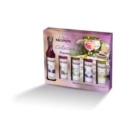 coffret sirop collection florale 5 x 50 ml