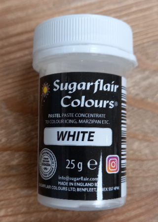 Colorant blanc en pâte 25 g