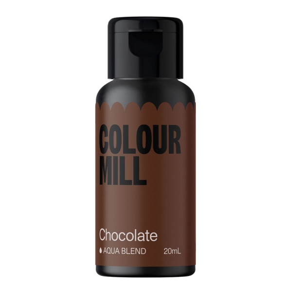 Colorant Colour Mill marron chocolat hydrosoluble 20ml
