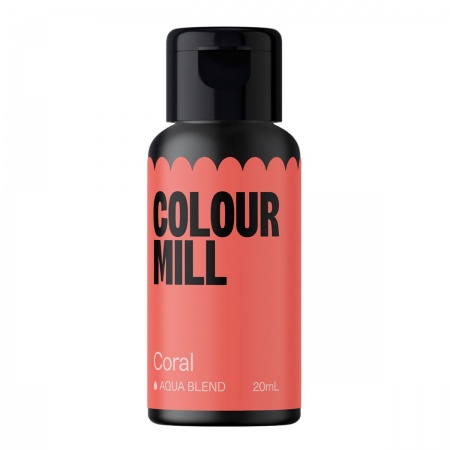 Colorant Colour Mill rouge corail hydrosoluble 20ml