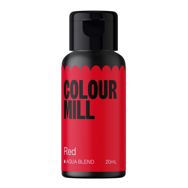 Colorant Colour Mill rouge hydrosoluble 20ml