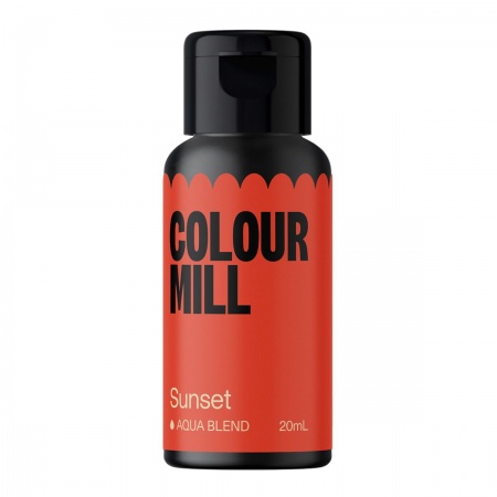 Colorant Colour Mill rouge orange hydrosoluble 20ml