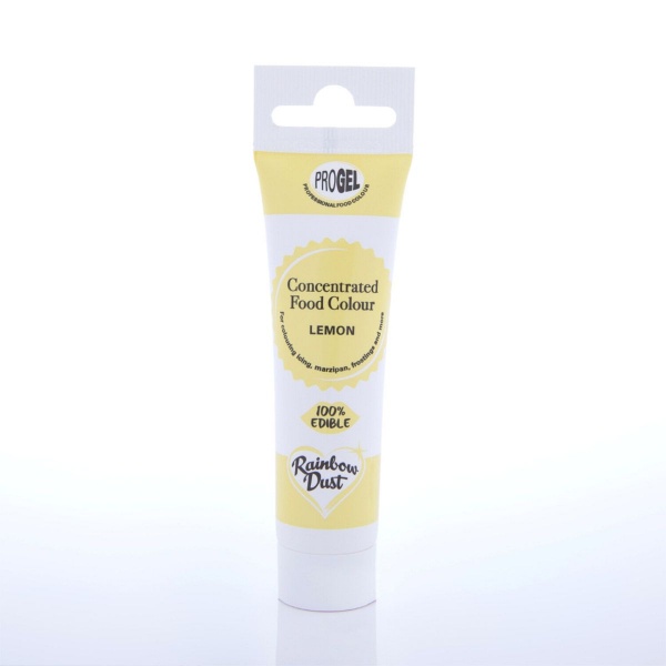 Colorant en gel Progel jaune citron 25 g