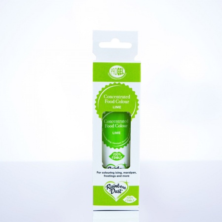 Colorant en gel Progel vert citron 25 g