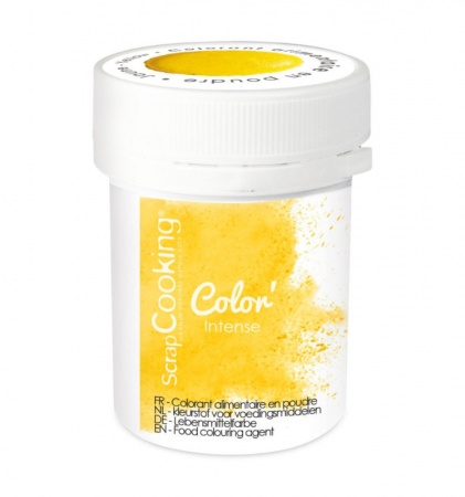 Colorant en poudre jaune 5 g