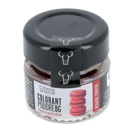 Colorant en poudre rouge foncé 8 g