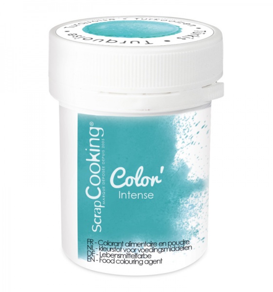 Colorant en poudre turquoise 5 g