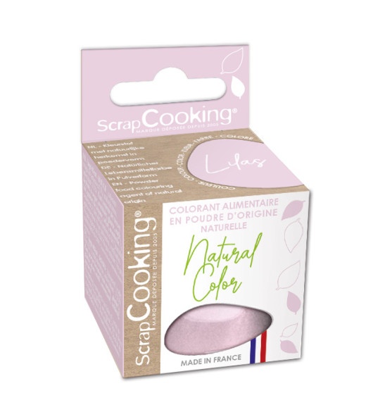 2 colorants alimentaires en poudre - pourpre-rose Scrapcooking 