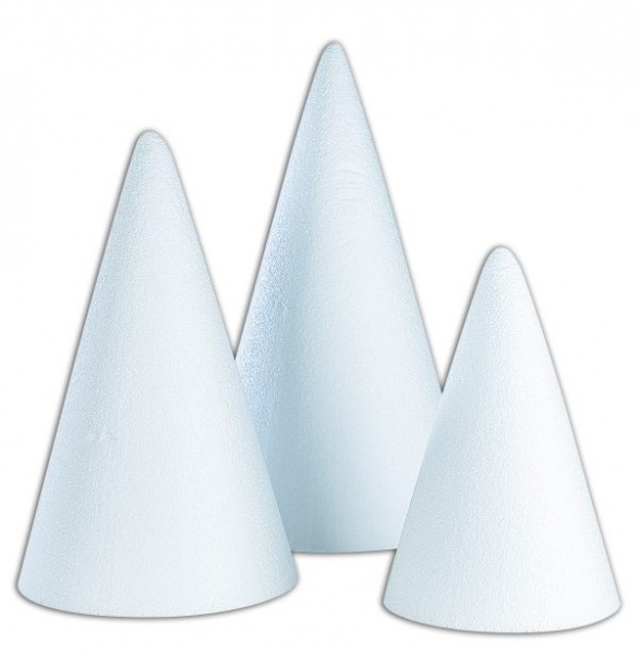 C�ne en polystyr�ne 20 x 40 cm