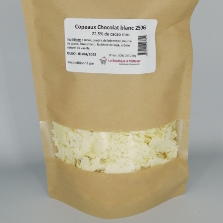 Copeaux de chocolat Blanc 250 g