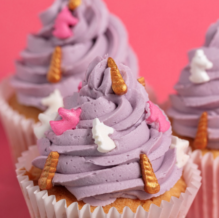 D&eacute;cor licorne en sucre 25g