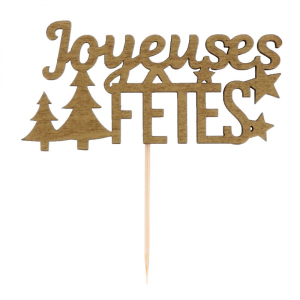 D�coration de No�l Joyeuses F�tes dor�