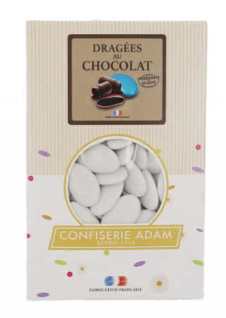 Drag&eacute;e chocolat blanc 500g