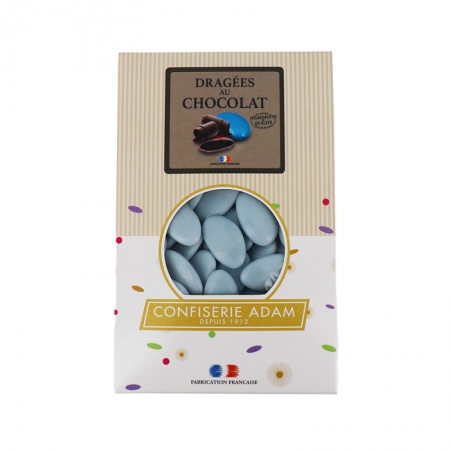 Drag&eacute;e chocolat bleu 500g