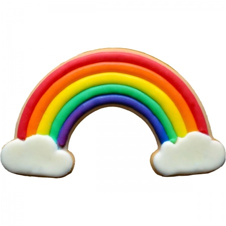 emporte pièce arc en ciel