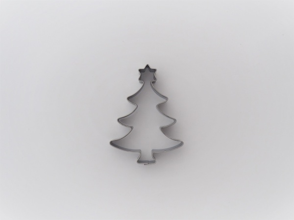 Découpoir Ange de Noël 6 cm - Emporte-pièce de Noël en fer blanc