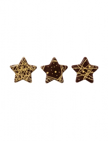 Etoile en chocolat mini x 4