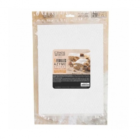 Feuille d\'azyme pour nougat x5