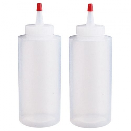 Flacon en plastique 180 ml x 2