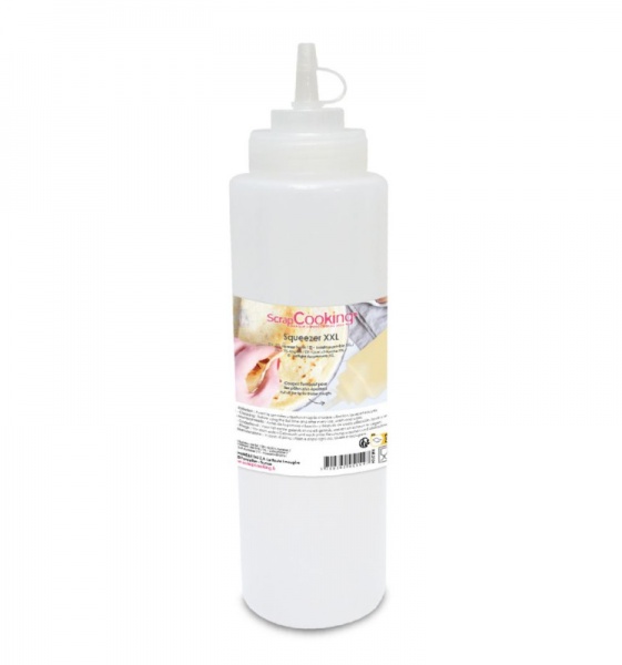 Flacon en plastique squeezer XXL 1 litre